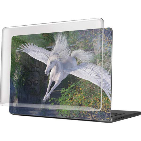 Soaring Pegasus by Laurie Prindle MacBook Pro 14in (2021-24) Case plus Skin